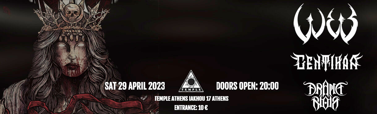 W.E.B. live on Saturday, April 29th, 2023 - Temple Athens